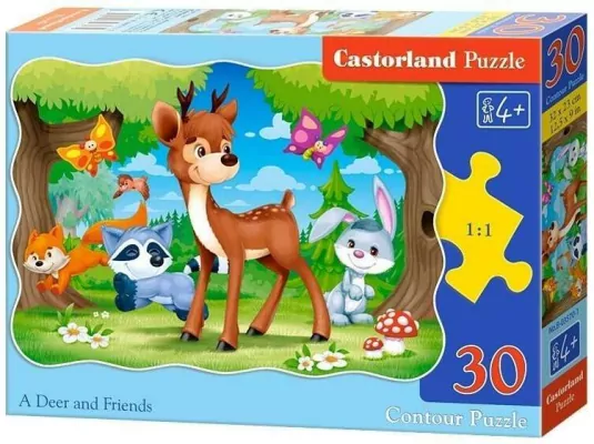 Puzzle 30. Jelonek i przyjaciele