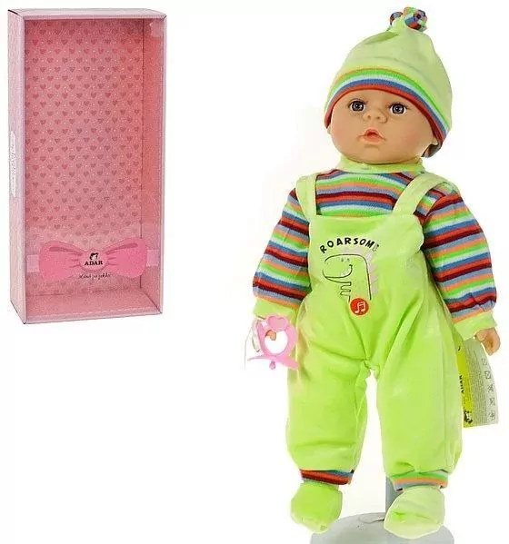 Lalka bobas ze smoczkiem mówi po polsku 35cm - tantis.pl