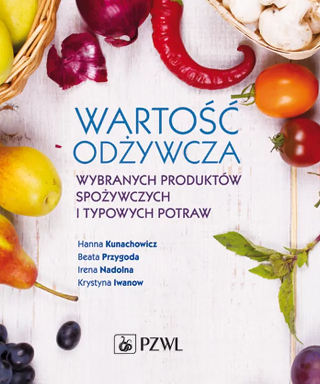 Wartość odżywcza wybranych produktów spożywczych i typowych potraw - tantis.pl