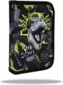 Piórnik jednoklapkowy bez wyposażenia Coolpack Clipper Dinopark - tantis.pl