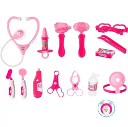 Mały lekarz różowy