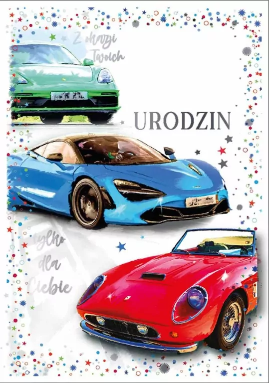 Karnet DK-1227 Urodziny (wymienne cyfry) - tantis.pl