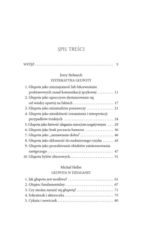 Szkice z filozofii głupoty - tantis.pl