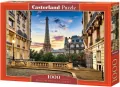 Puzzle 1000. Walk in Paris at Sunset - tantis.pl