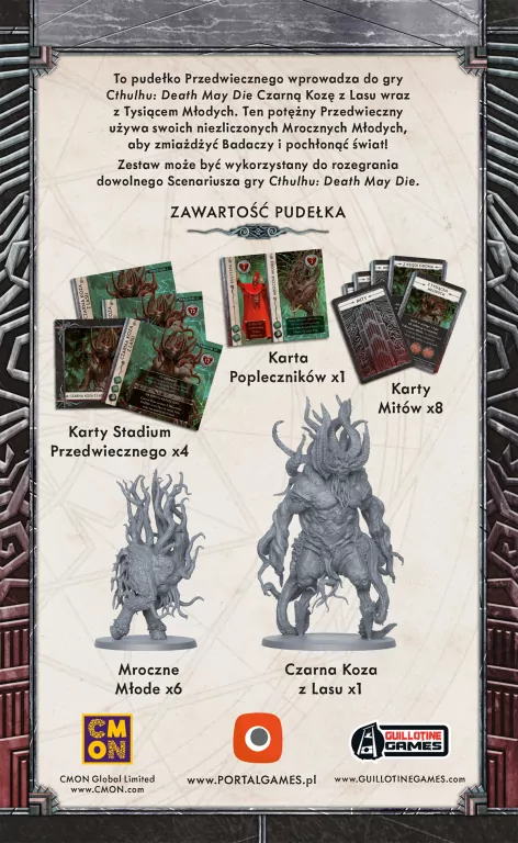 Cthulhu. Death May Die. Koza z Czarnego Lasu - tantis.pl