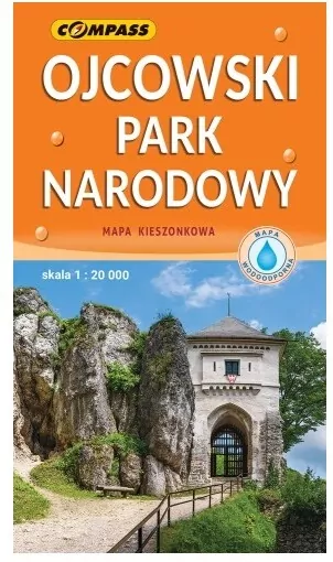 Mapa kieszonkowa - Ojcowski Park Narodowy 1:20 000 - tantis.pl