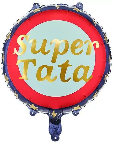 Balon foliowy Super Tata 45cm - tantis.pl