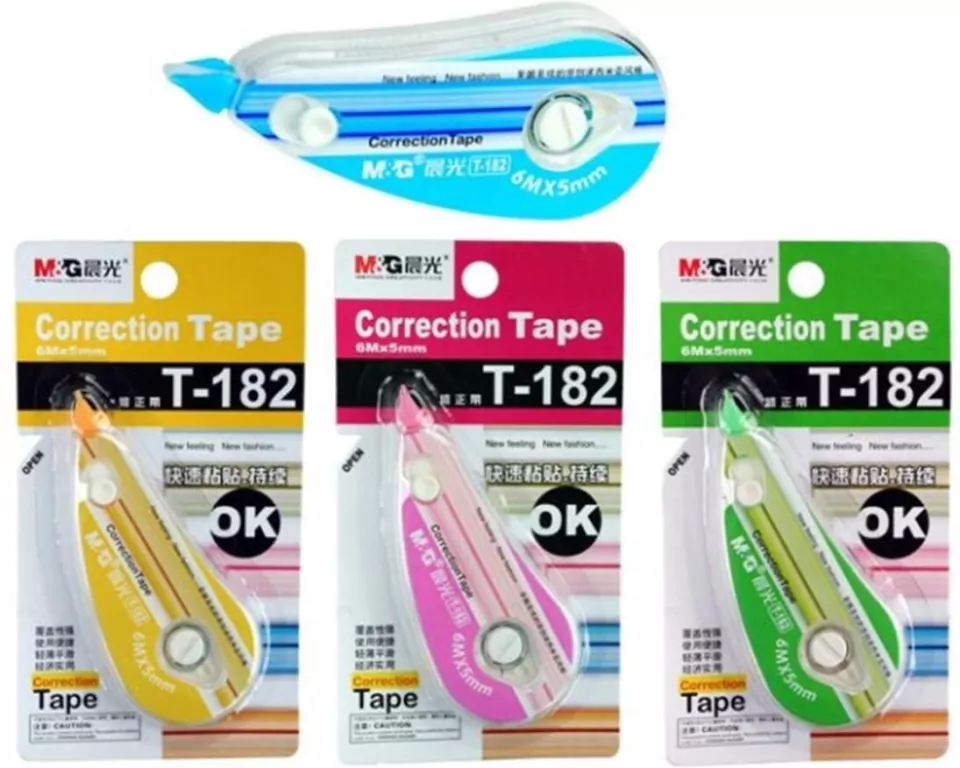 Korektor w taśmie New Fashion 6mx5mm mix M&G - tantis.pl