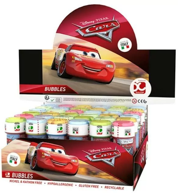 Bańki mydlane 60ml Cars (36szt) - tantis.pl