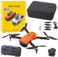 Dron D6 PRO podwójna Kamera HD LED pomarańczowy - tantis.pl
