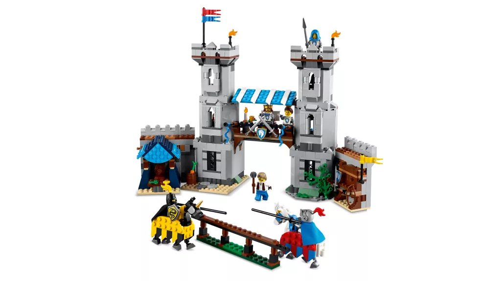 LEGO® Średniowieczny zamek rycerzy konnych 31168 - tantis.pl