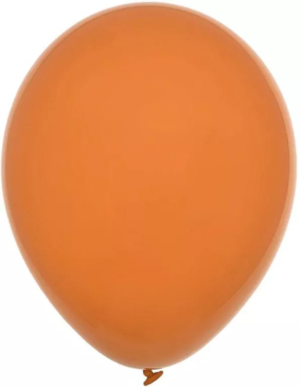 Balony pastelowe pomarańczowe 23cm 100szt - tantis.pl