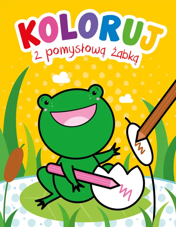 Koloruj z pomysłową żabką - tantis.pl