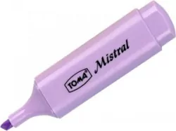 Zakreślacz TOMA Mistral TO-334 - pastelowy fioletowy (TO-334 7 6)