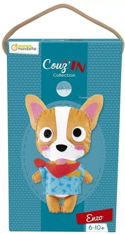 Maskotka do szycia Buldog Enzo - tantis.pl