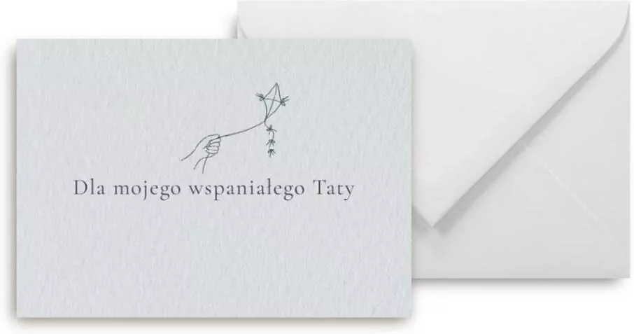 Mini kartka Dla mojego wspaniałego Taty - tantis.pl