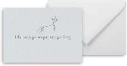 Mini kartka Dla mojego wspaniałego Taty