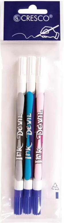 Zmazywacz atramentu z korektorem Ink Devil 3szt - tantis.pl