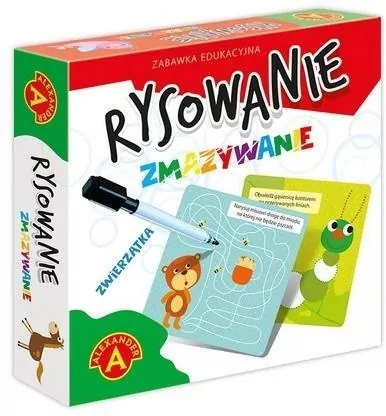 Rysowanie - zmazywanie Zwierzęta - tantis.pl