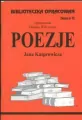 Poezje Jana Kasprowicza. Biblioteczka opracowań. Zeszyt nr 73 - tantis.pl