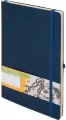 Notes A5 kratka. Impresja granatowy - tantis.pl