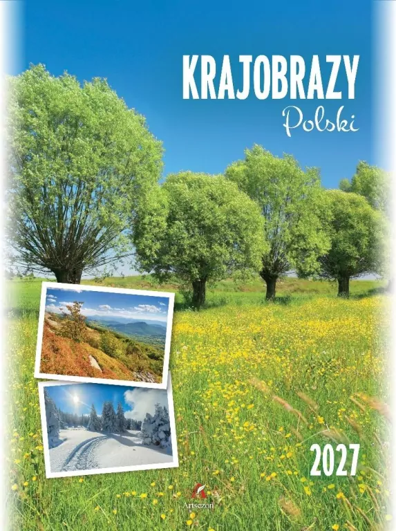 Kalendarz 2027 wieloplanszowy B4 Krajobrazy Polski - tantis.pl