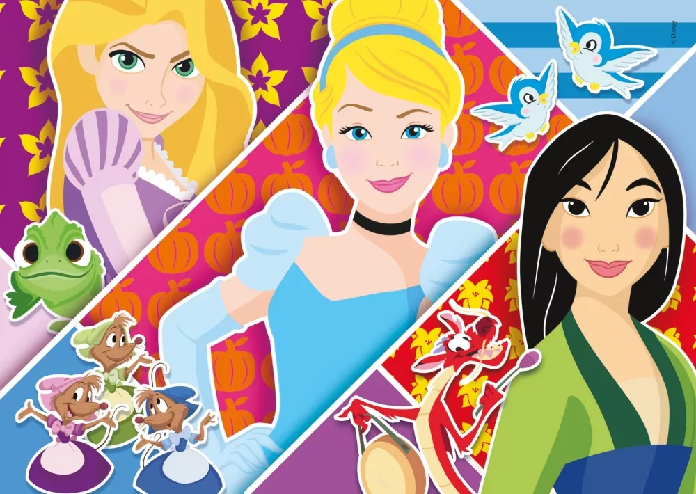 Puzzle 2x20. Super Color Princess - tantis.pl