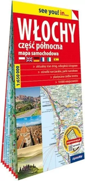 See you! in... Włochy cz. pónocna 1:650 000 mapa - tantis.pl