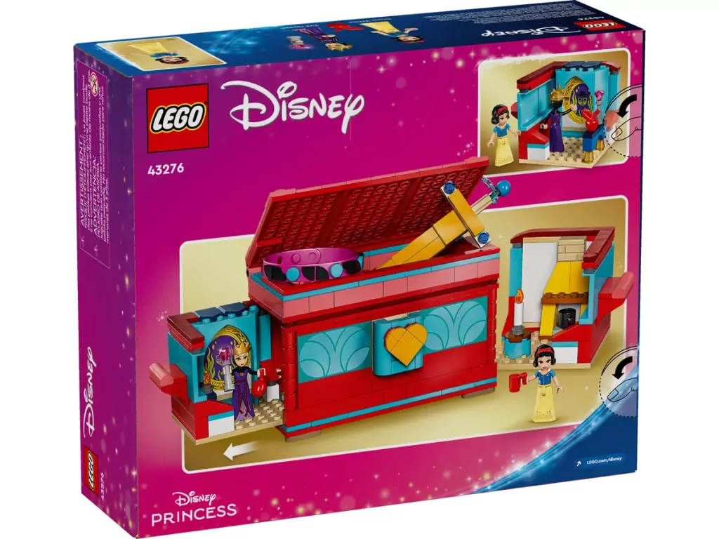 LEGO® Disney. Szkatułka na biżuterię z Królewną Śnieżką. 43276 - tantis.pl