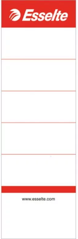 Esselte. Etykiety Do Segregatorów 50x158, 10 sztuk - tantis.pl