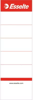 Esselte. Etykiety Do Segregatorów 50x158, 10 sztuk