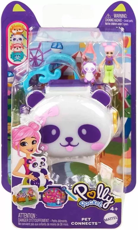 Polly Pocket Pet Connects Panda HRD38 - tantis.pl