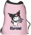 Worek na obuwie Kuromi pink - tantis.pl