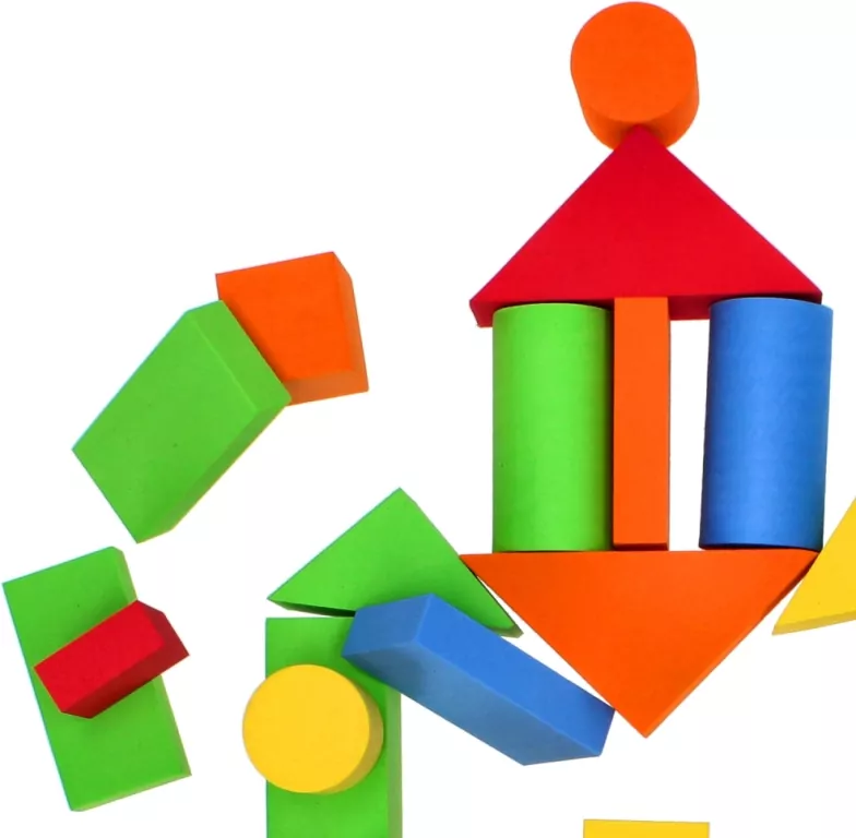 Klocki piankowe 46 elementów - tantis.pl