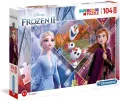 Puzzle 104. Maxi. Super Kolor. Frozen 2. 23739 - tantis.pl