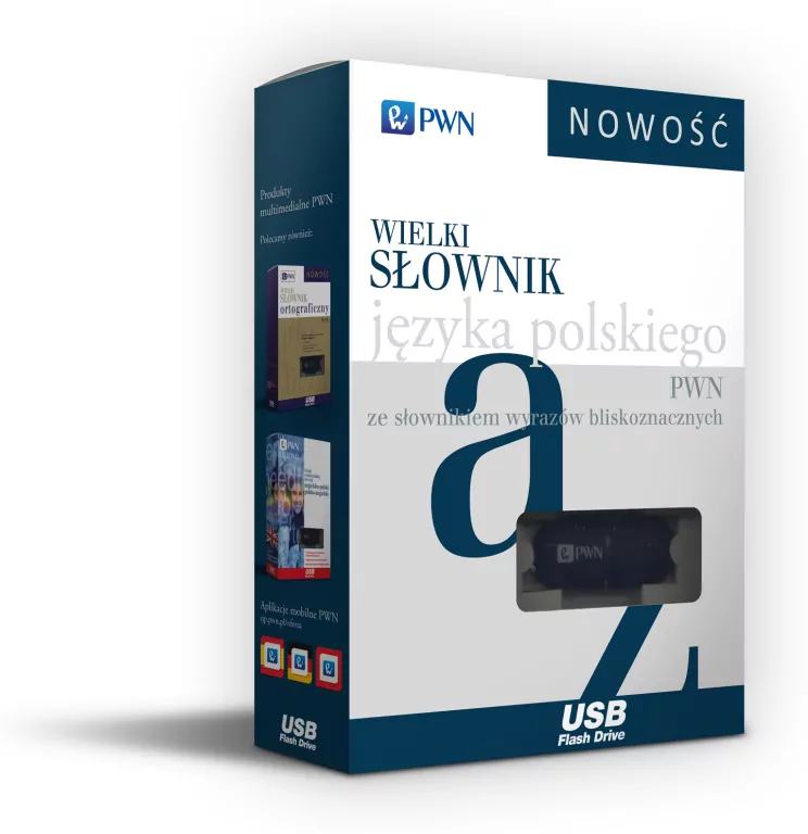 Pendrive Wielki słownik języka polskiego PWN ze słownikiem wyrazów bliskoznacznych - tantis.pl