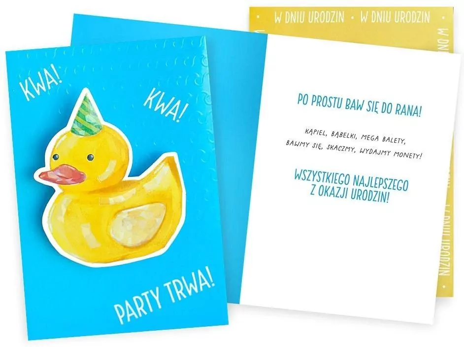 Karnet B6 Uniwersalny kaczuszka - tantis.pl