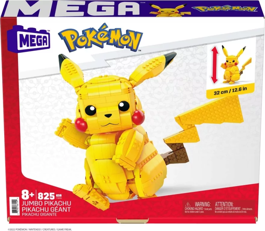 Klocki Mega Pokemon. Pikachu - tantis.pl