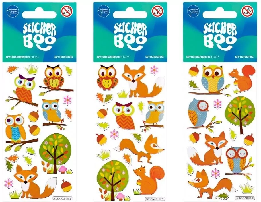 Naklejki sowy - tantis.pl