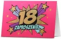 Zaproszenie Urodziny 18 - tantis.pl