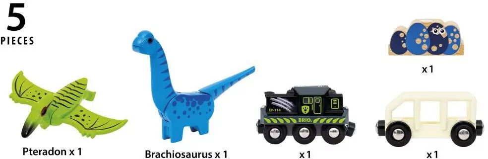 Brio Dino. Pociąg na baterie - tantis.pl