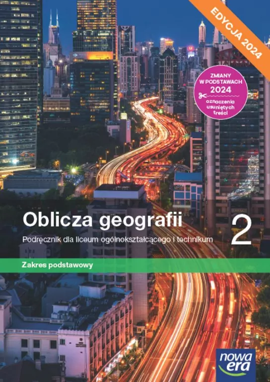 Oblicza geografii 2. Zakres podstawowy. Podręcznik. Liceum i technikum. Edycja 2024 - tantis.pl