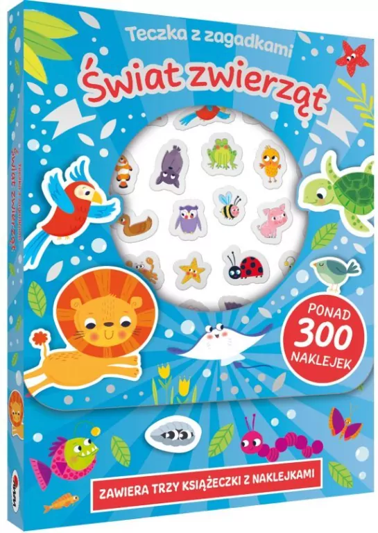 Świat zwierząt. Teczka z zagadkami - tantis.pl