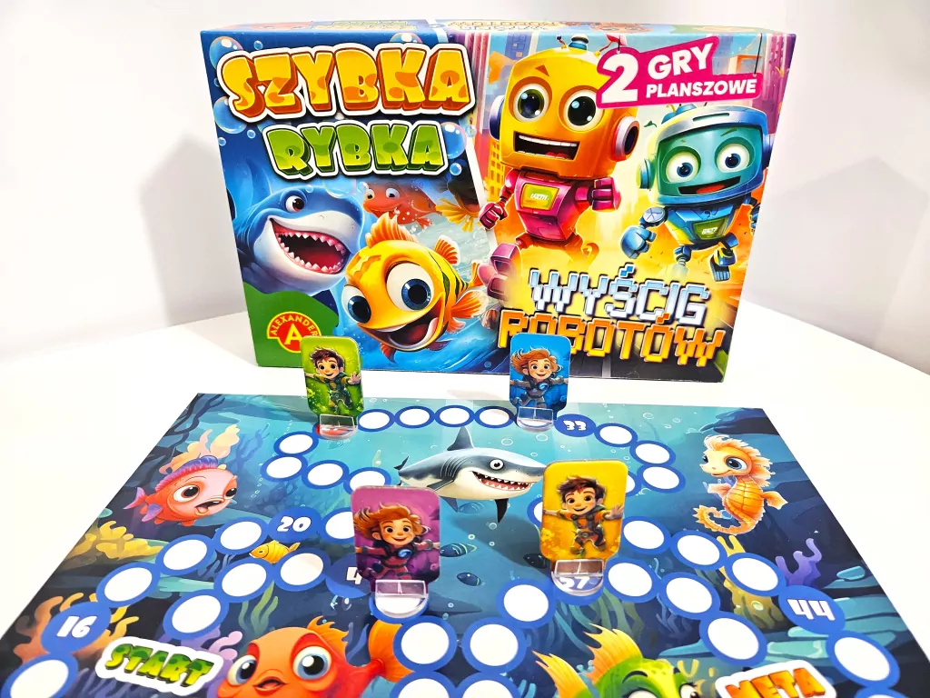 2w1. Szybka Rybka. Wyścig Robotów - tantis.pl