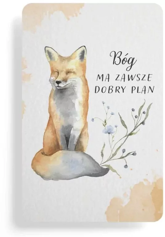 Magnes na lodówkę. Bóg ma zawsze dobry plan - tantis.pl
