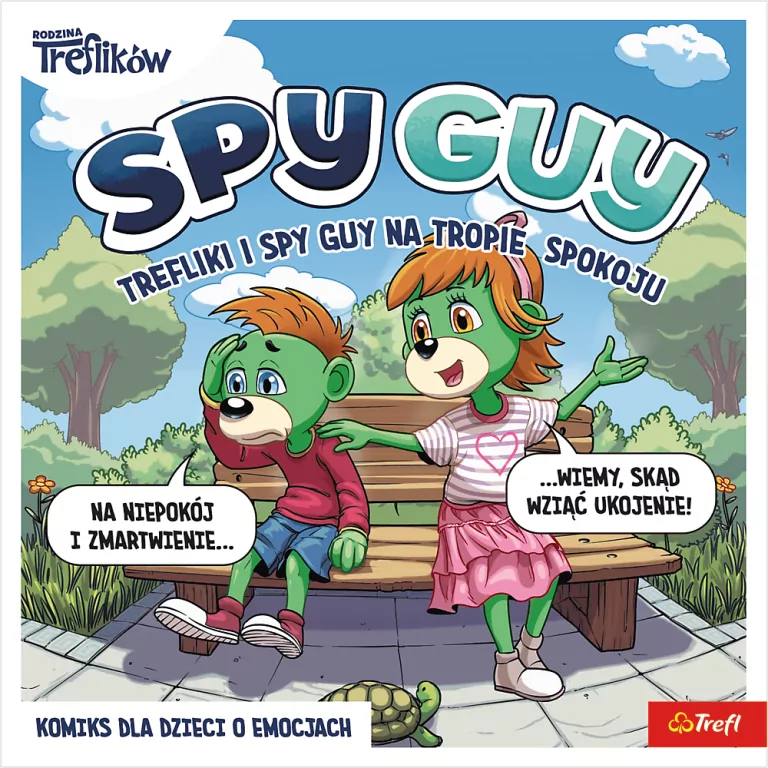 Spy Guy Komiks. Na tropie spokoju TREFL - tantis.pl