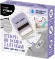 Stempel do tkanin z literkami KIDEA - tantis.pl