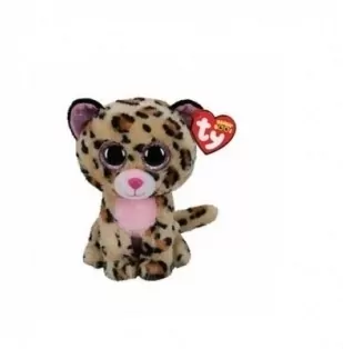 Beanie Boos Livvie. Różowy leopard 24 cm - tantis.pl