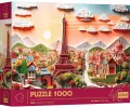 Puzzle 1000 Paper Art: Paryż TREFL - tantis.pl