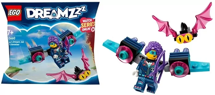 LEGO® Dreamzzz. Plecak odrzutowy z dopalaczami Zoey 30660 - tantis.pl